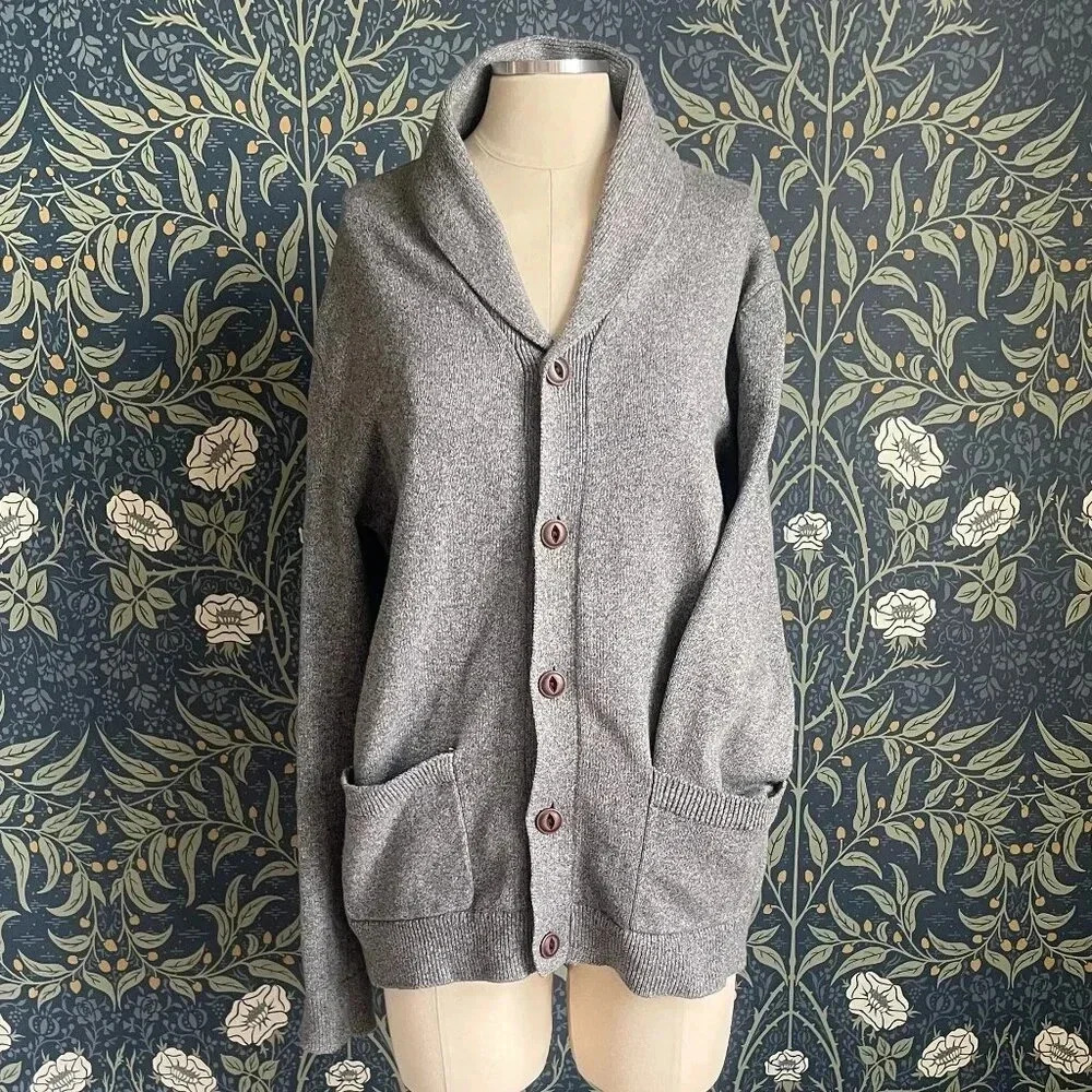 GAP Gray Women's Cardigan Sweater